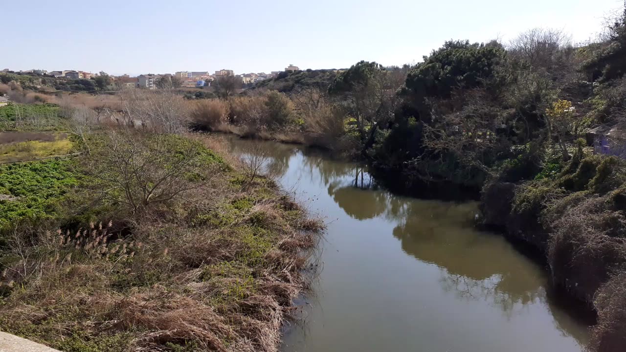 View from the left of the Roman Bridge