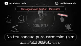 Como cantar Consagrado ao Senhor - 492 da Harpa Cristã - Contralto - 2ª Voz