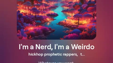 I'm a Nerd, I'm a Weirdo