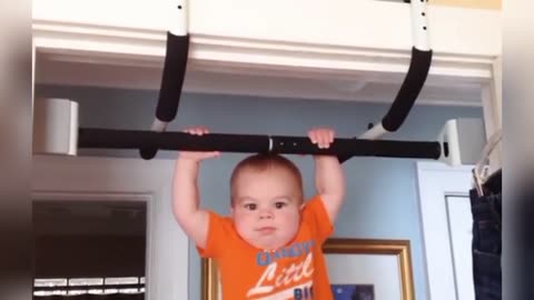 Funny Babies Doing Exercises Moments | funny baby momments