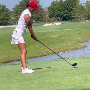 Don't matter the variables we playing all the same #golf #powerful #swing #green #fairway #shot #hit