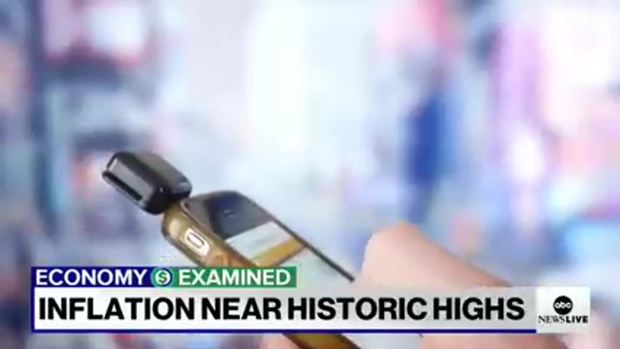Us inflation nears record high
