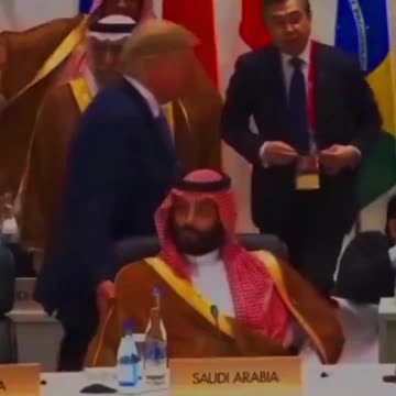 In Saudi Arabia it is forbidden to touch the Crown Prince