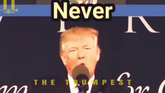 Donald Trump Never, Ever Give Up Speech. 2