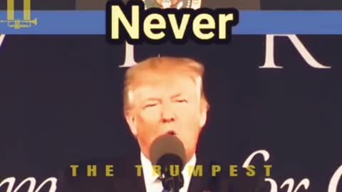 Donald Trump Never, Ever Give Up Speech. 2