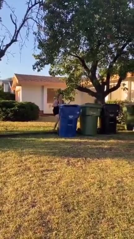 Hammer Wielding KAREN Gets Instant Karma For Harassing Her Neighbors…