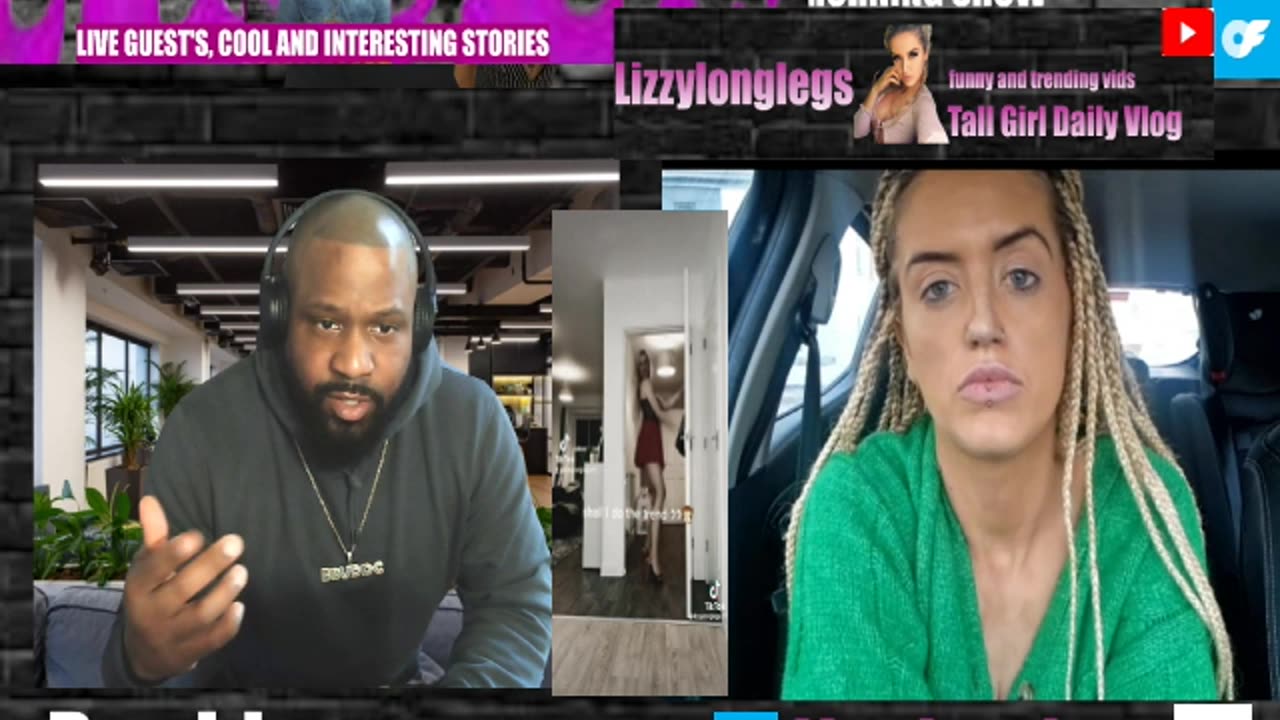 bruddc talks with tiktok super star lizzylonglegs