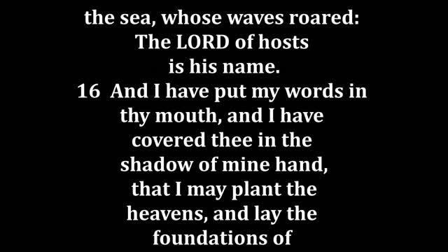 Isaiah 51 King James version