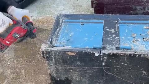found two large abandoned safes