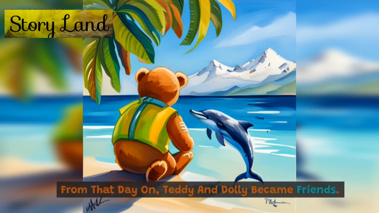 Teddy and the Dolphin -Storyland
