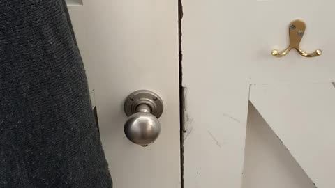 Can’t open the door?