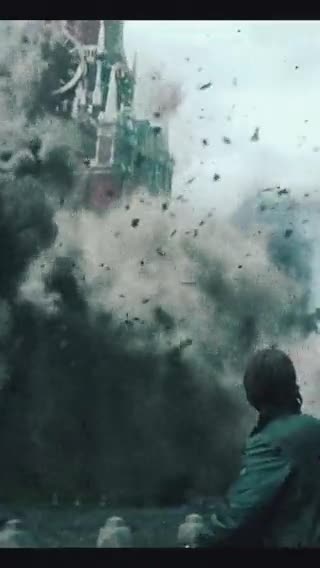 Cellphone video captures the moment of a huge explosion at the Kremlin. Tom Cruise looks ...