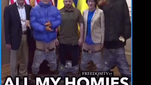 Senator McConnell handing Ukraine all your and baby formula money.