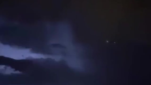 OVNI aperçu dans le ciel de Montpellier pendant l’orage