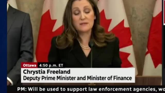 Canada Marshall Law - And Lock Down of Bank Accounts - Not sure if they can cancel Crypto accounts