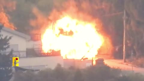 شاهد الفيديو المقاومه تستهدف الية عسكرية اسرائليه