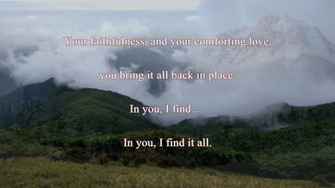 BRIAN DALE ~ In You I Find It All ~ Lyric Video 1c