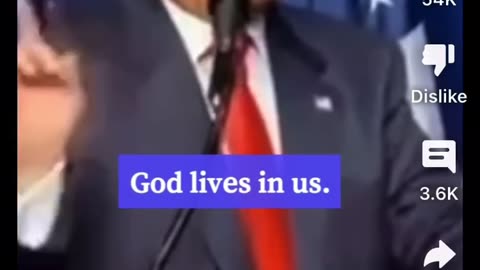 President Trump quoting scripture