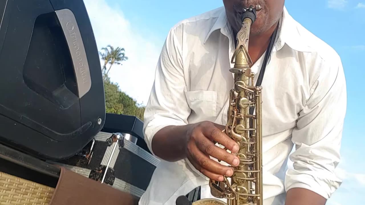 Bali DJ Saxophone Jamming on my mix by Jimmy Sax Black