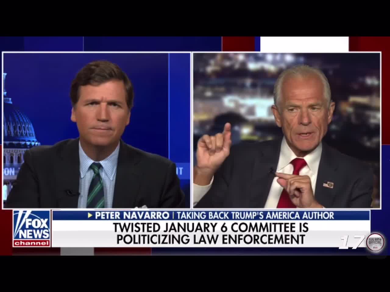 Peter Navarro‘s first interview since the arrest.