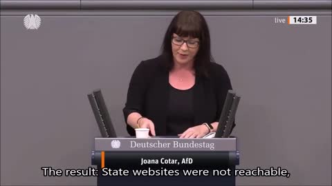 Telegram is not the problem and should NOT banned, restricted or blocked [German Deutschland Speech]