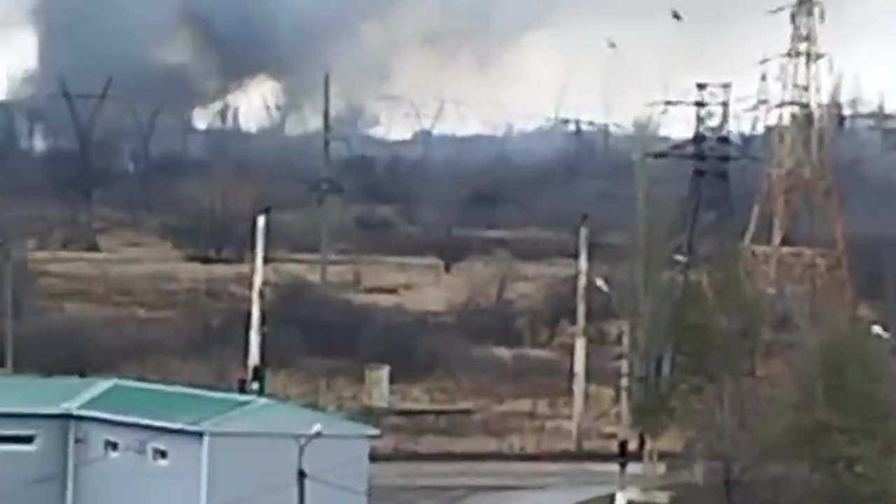 Explosions reported at factory with Russian ammunition in Luhansk Oblast