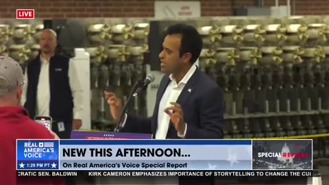 Vivek calls out Nikki Haley:Nikki Haley, who rewarded a Chinese company with land, with tax benefits