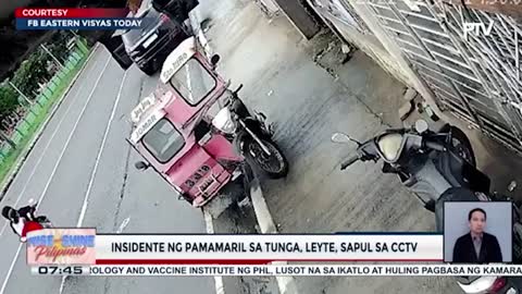 Insidente ng pamamaril sa Tunga, Leyte, sapul sa CCTV