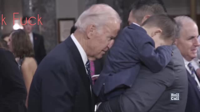 Joe Biden Sniffs SCARED Child