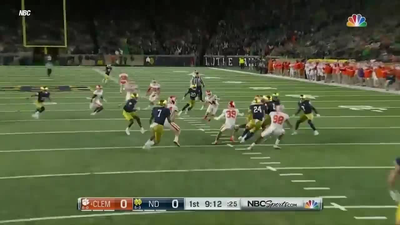 Clemson vs. Notre Dame Football Highlight (2022)