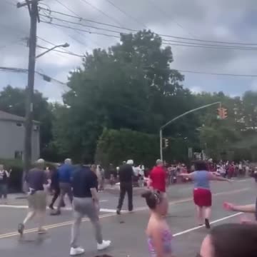Girl Nails Former Vice President Mike Pence With A Water Balloon