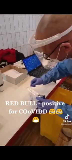 Redbull tested positive for Covid