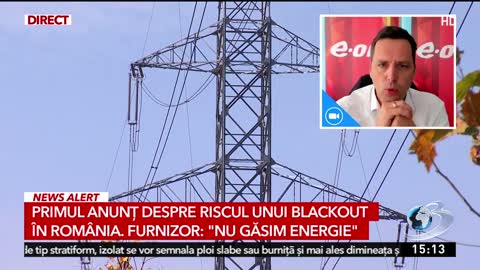 Este risc de blackout în România! Furnizor: Nu găsim energie