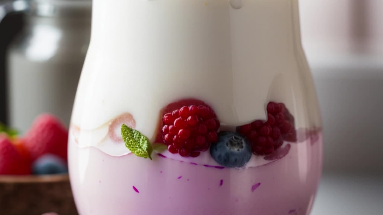 Homemade Recipe: Fermented Yogurt With Juicy Berries!