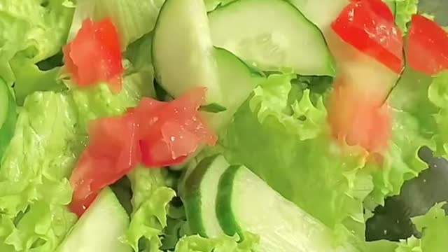 Simple salad recipe for Everyone!! 🤍 #shorts