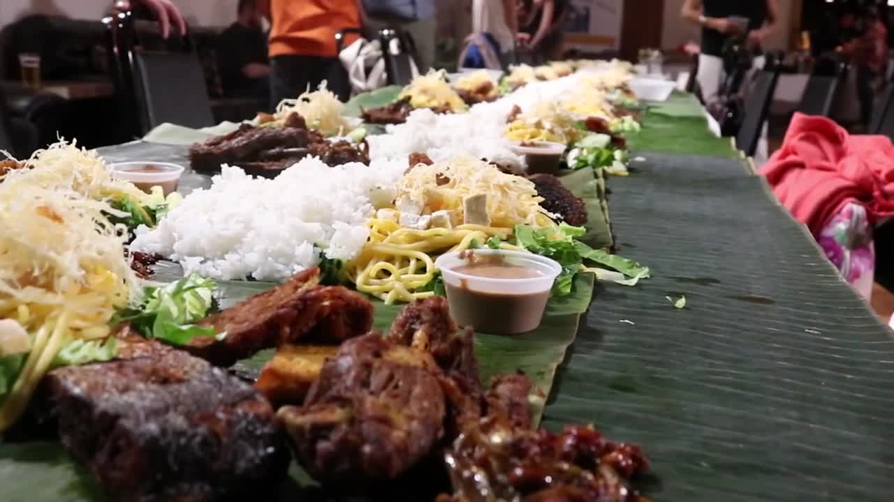 Eat This Massive Indonesian Fest With Your Hands