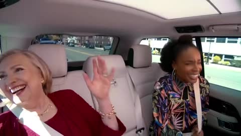 Hillary Gives Cringeworthy Performance During Car Karaoke