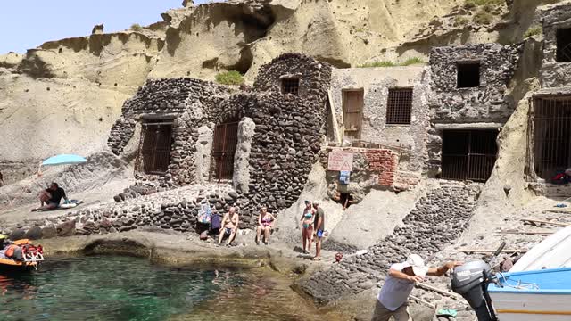 Sicily beach of Pollara: great view