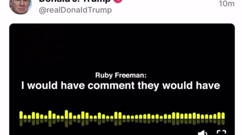 Ruby Freeman admitting her guilt via @TikTokNews45