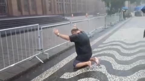 Debaixo de temporal Rio de Janeiro 28/11/22