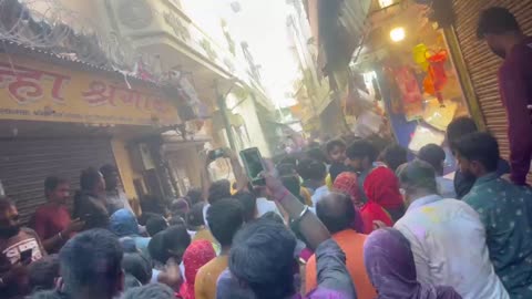 Holi at vrindavan