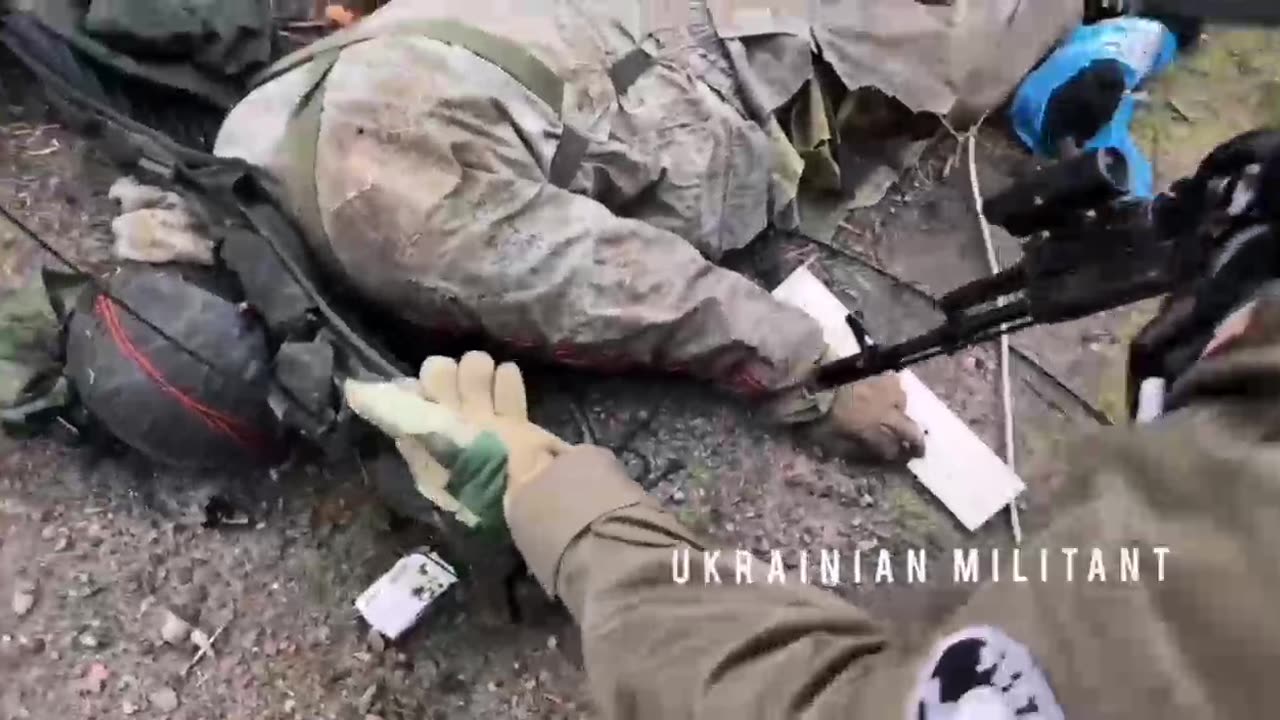 Footage from Bakhmut