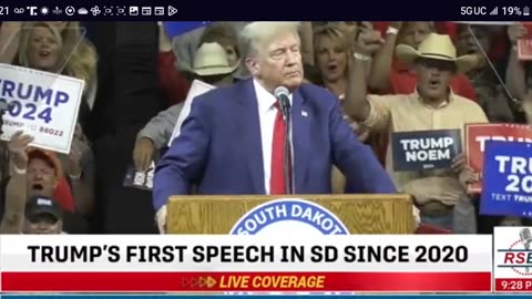 Trump SDakota NOEM endorsement Sept 2023