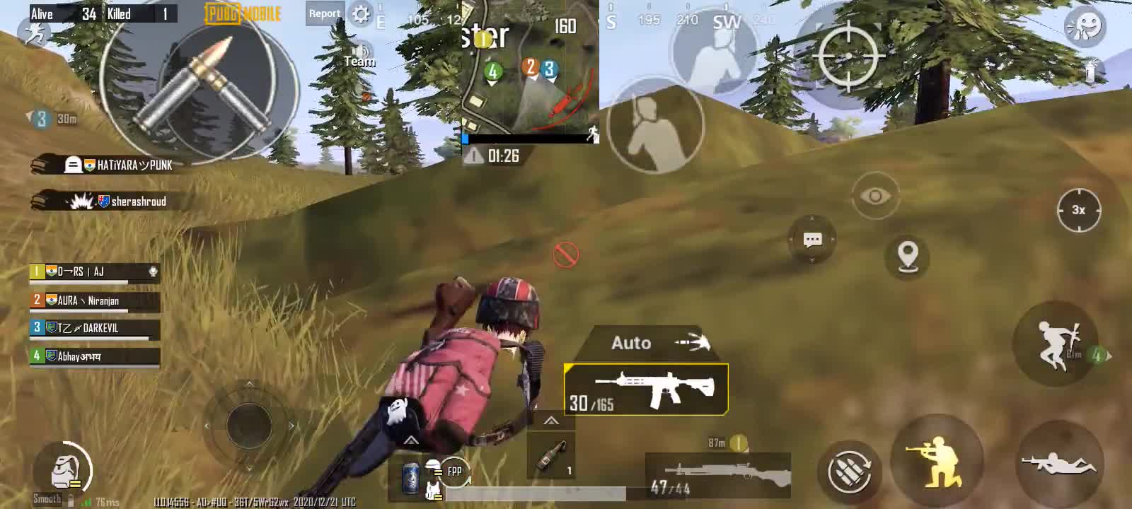 Funny 🤣😄 glitch in PUBG mobile