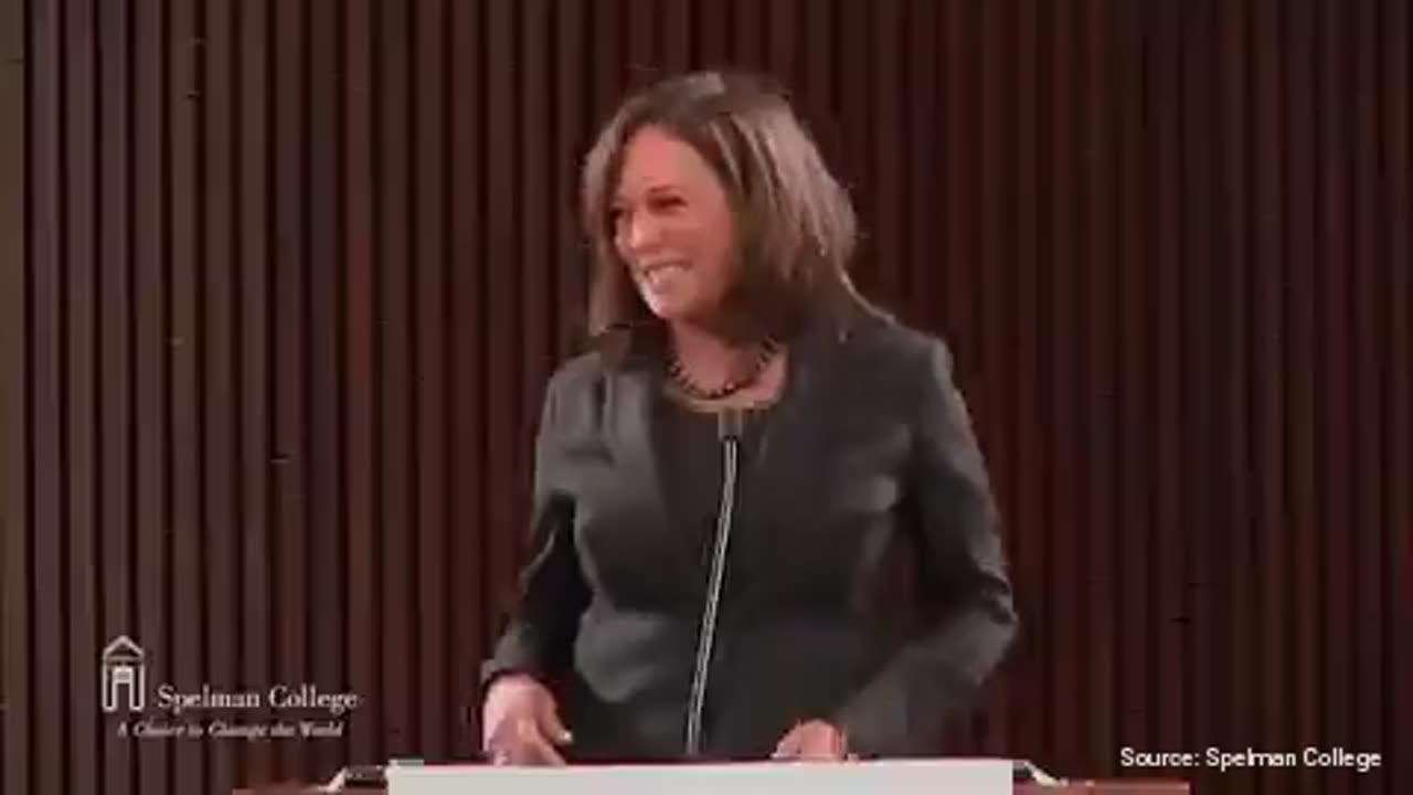 WATCH: Kamala Bizarrely Says Starbucks Lid Color Is Giving Her Anxiety