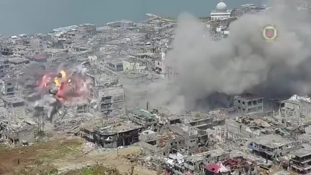 The battle of marawi in philippines year 2017