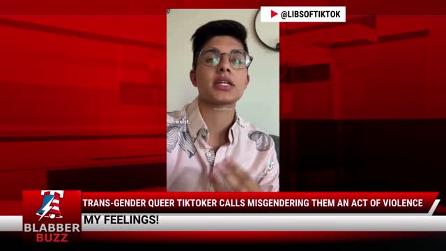 Trans-Gender Queer TikToker Calls Misgendering Them An Act Of Violence