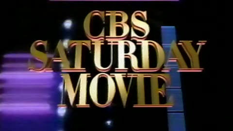 February 28, 1987 - Bumper for CBS Saturday Movie