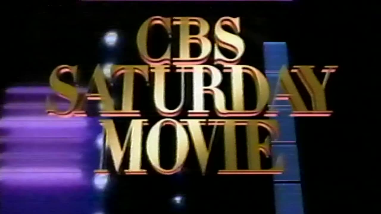 February 28, 1987 - Bumper for CBS Saturday Movie