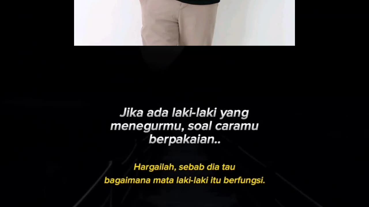 Lelaki lebih tau cara ia memandang